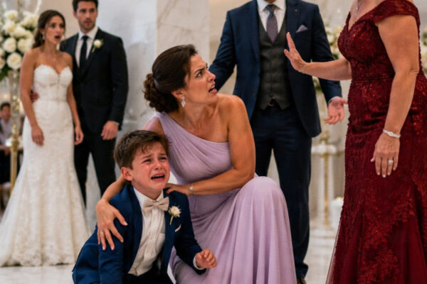 Mi hijo fue abofeteado por un pastelillo en una boda que pagué en secr...